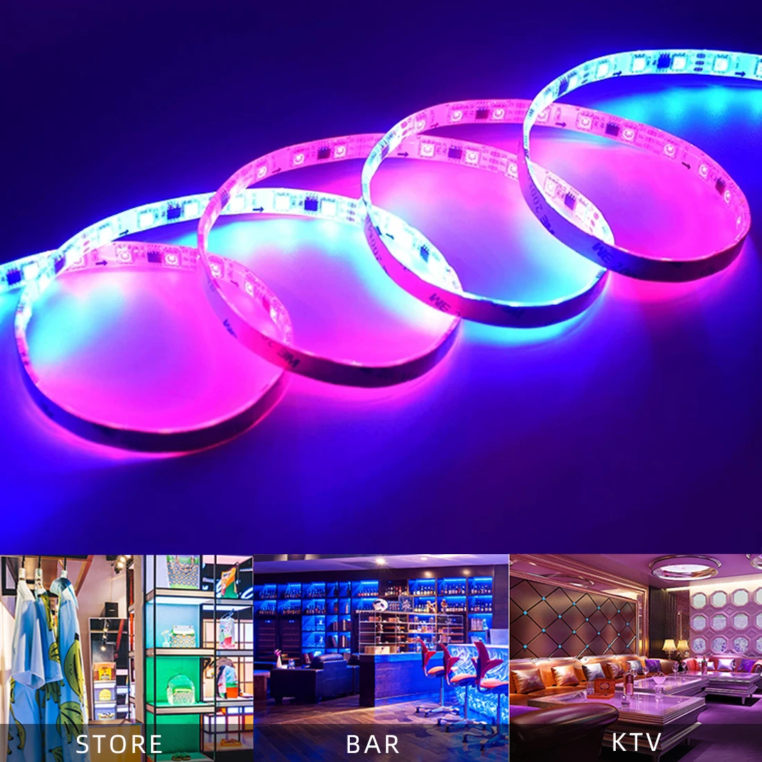 WS2812B WS2811 1903 المدمج في هيئة التصنيع العسكري الموسيقى SP601E وحدة تحكم بلوتوث مع منافذ إخراج إشارة مزدوجة لوحدة LED بكسل قطاع ضوء