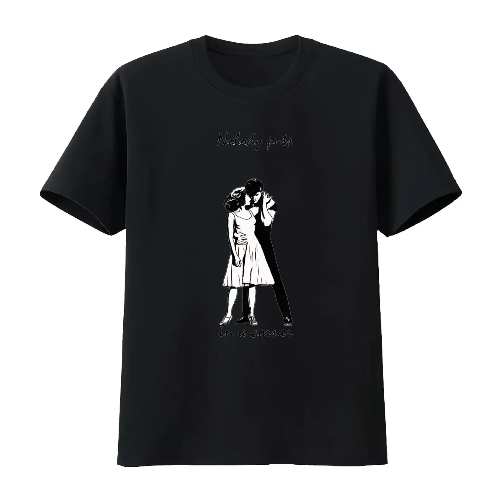 DIRTY DANCING T-Shirt Summer Casual Cotton Tee Oversized Streetwear Tops Vintage Graphic Print Loose Fit Short Sleeve