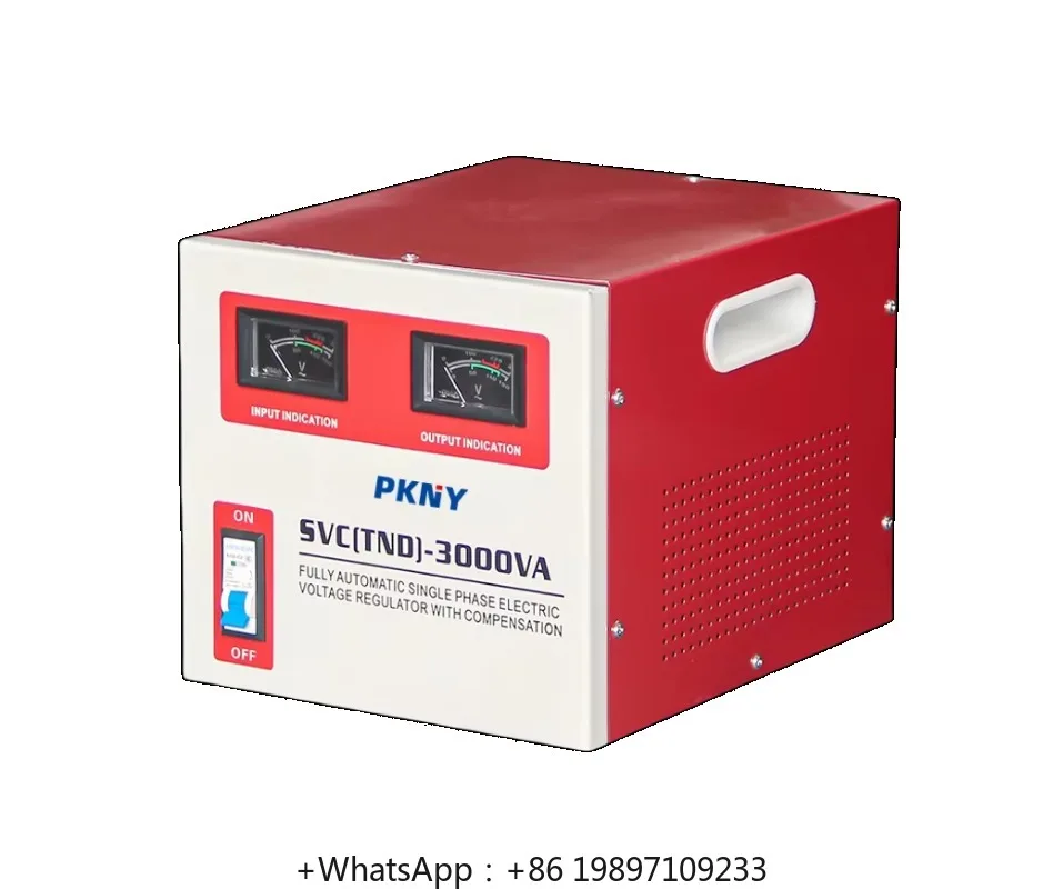 

Hot Selling Single Phase Avr Automatic Voltage Stabilizer For Refrigerator Home Used Factory Price