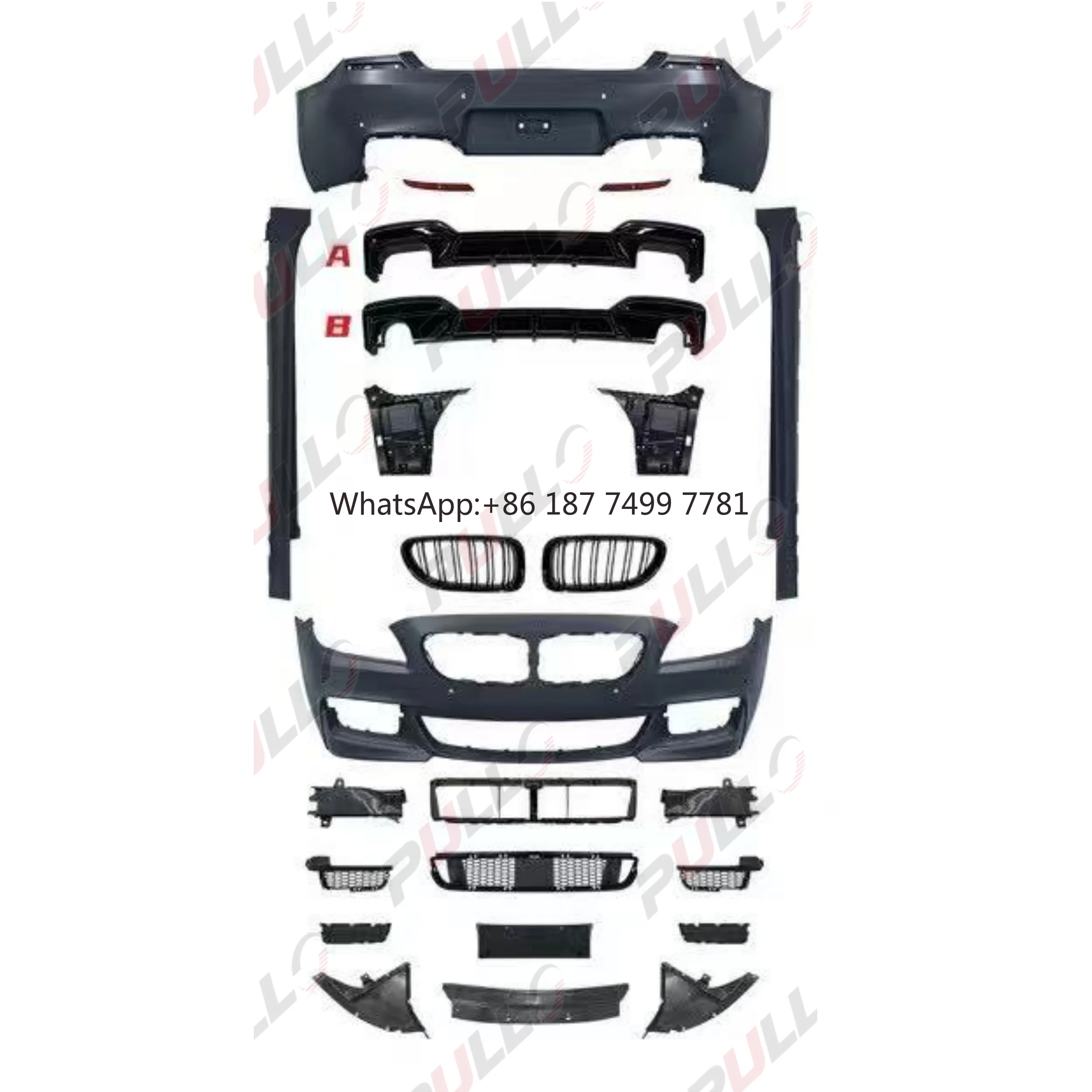 

Body Kit Modified for . 6 Series F12 F13 2010-2017 Upgrade to MT Include Front and Rear Bumper with Side Skirts Fenders