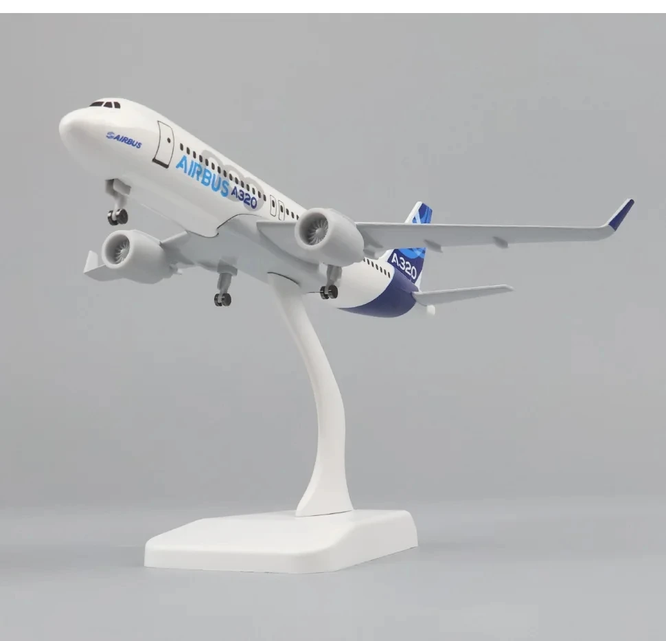 طائرة معدنية موديل 320 20 سنتيمتر 1:400 نموذج الخطوط الجوية A320 نسخة معدنية من مادة سبيكة ألعاب محاكاة الطيران للأولاد هدية airp