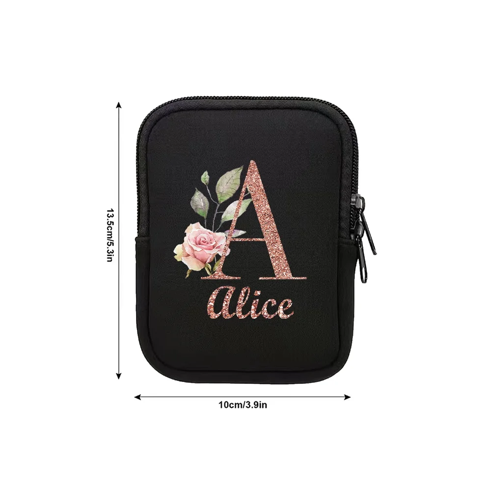 Personalized Customized  Adjustable Wrist Strap Kettle Bag Mountaineering Fitness Change Key Card Storage Cup Bag