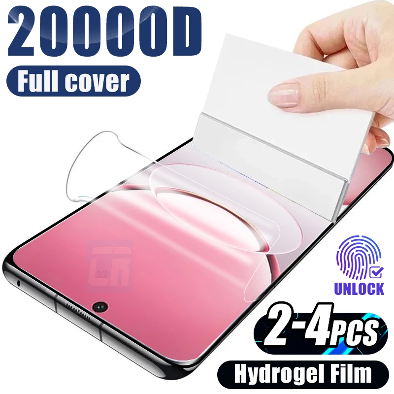 

2-4Piece HD Hydrogel Film for Vivo Y400 Y300 Pro+ Screen Protector for S20 S19 S18 S17 S16 Pro S17e S17t Explosion-proof Film