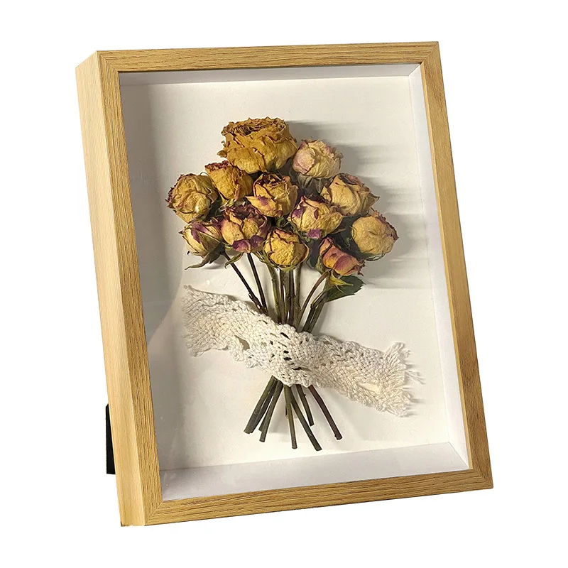 Shadow Box Frame Depth 3cm Wood Frames For Displaying Three-Dimensional Wooden Picture Frame 3D Photo Decor Home Decorese