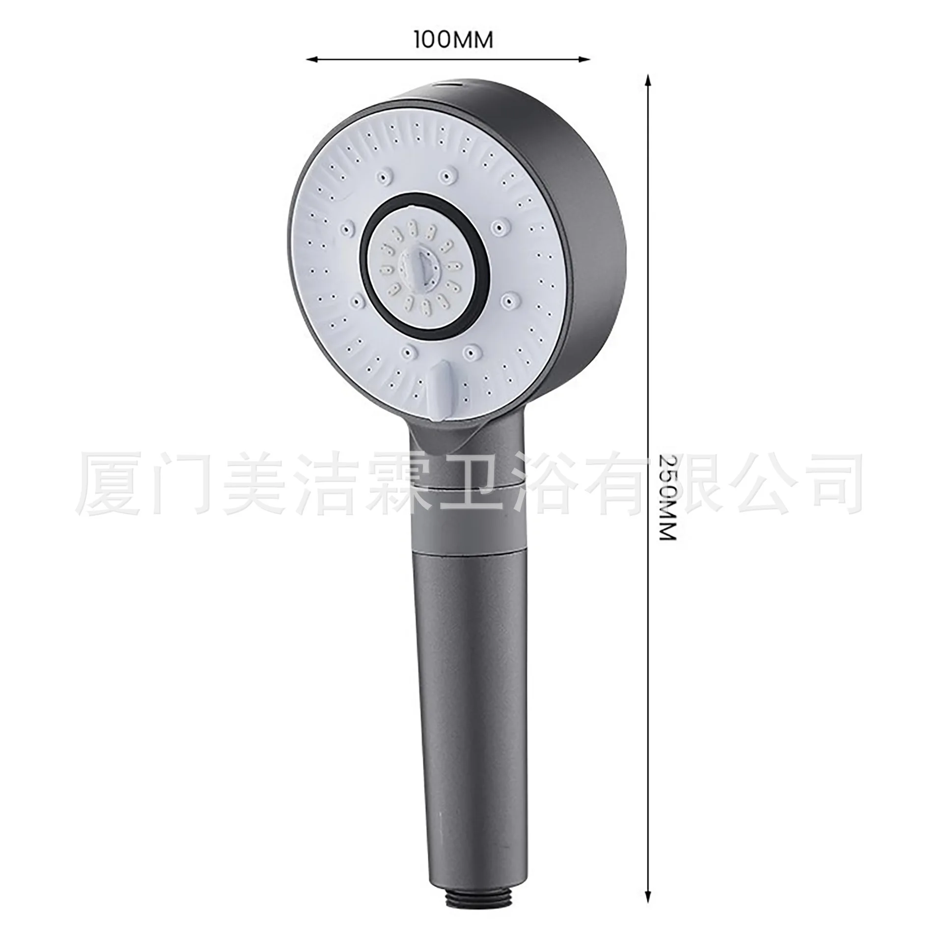 رأس دش مرشح مع فرشاة تدليك محمولة بالضغط العالي وتوفير المياه وتنظيف رأس دش الحمام للحمام