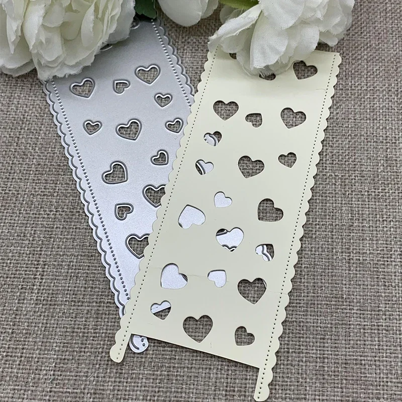 

New Heart plate decoration Metal Cutting Dies Stencils For DIY Scrapbooking Decorative Handcraft Die Cutting Template Mold