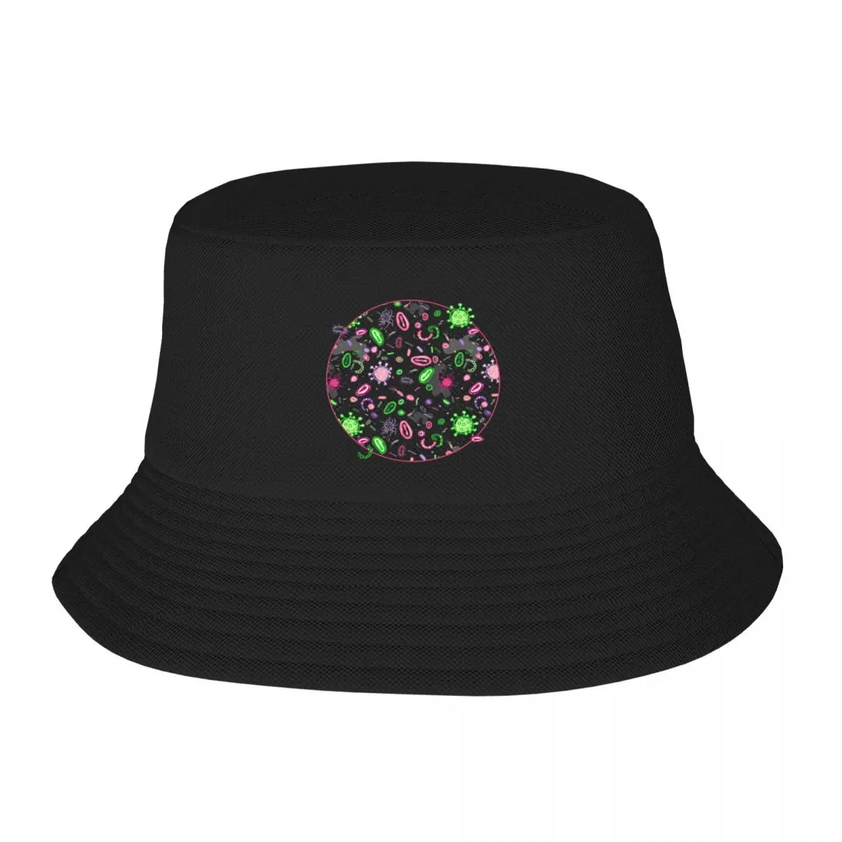 Microbiology Bucket Hat Visor Sunscreen Women's Hat Men's