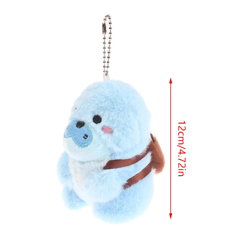 Cartoon Cute Sea Otter Bambole di peluche Giocattoli di peluche Bellissimo portachiavi Ciondolo Zaino Decorazione Borsa Ornamenti appesi Regali per bambini