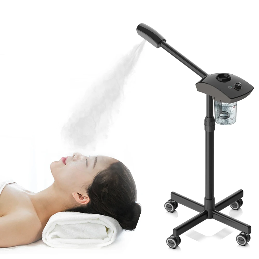 Pulverizador de ozono para limpieza Facial profunda, humidificador de vapor caliente para la cara, vaporizador para salón de belleza, Spa en casa, cuidado de la piel, blanqueamiento