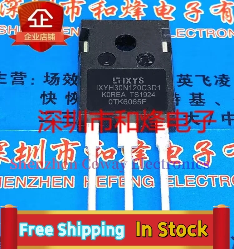 

10 шт.-30 шт. IXYH30N120C3D1 66A1200V MOS TO-247 Быстрая доставка