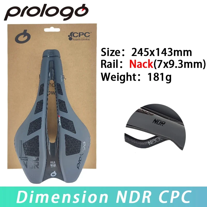 Prologo Original Dimension NDR CPC Anthracite Multi-Discipline Bicycle Saddle for MTB Off-road XC Road Gravel Bike Cycling Parts