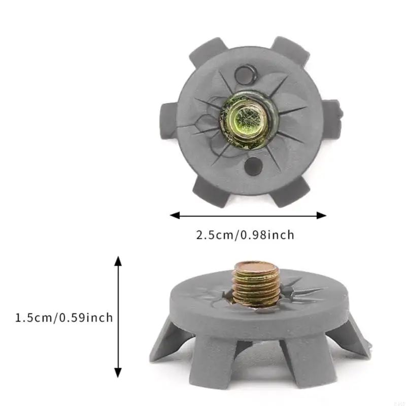 340F 16Pcs Golf Shoe Spikes Replacement Cleats Pin Fast Twists Turn Screw Studs Nonslip Golf Shoes Pin Easy to Use - view 6