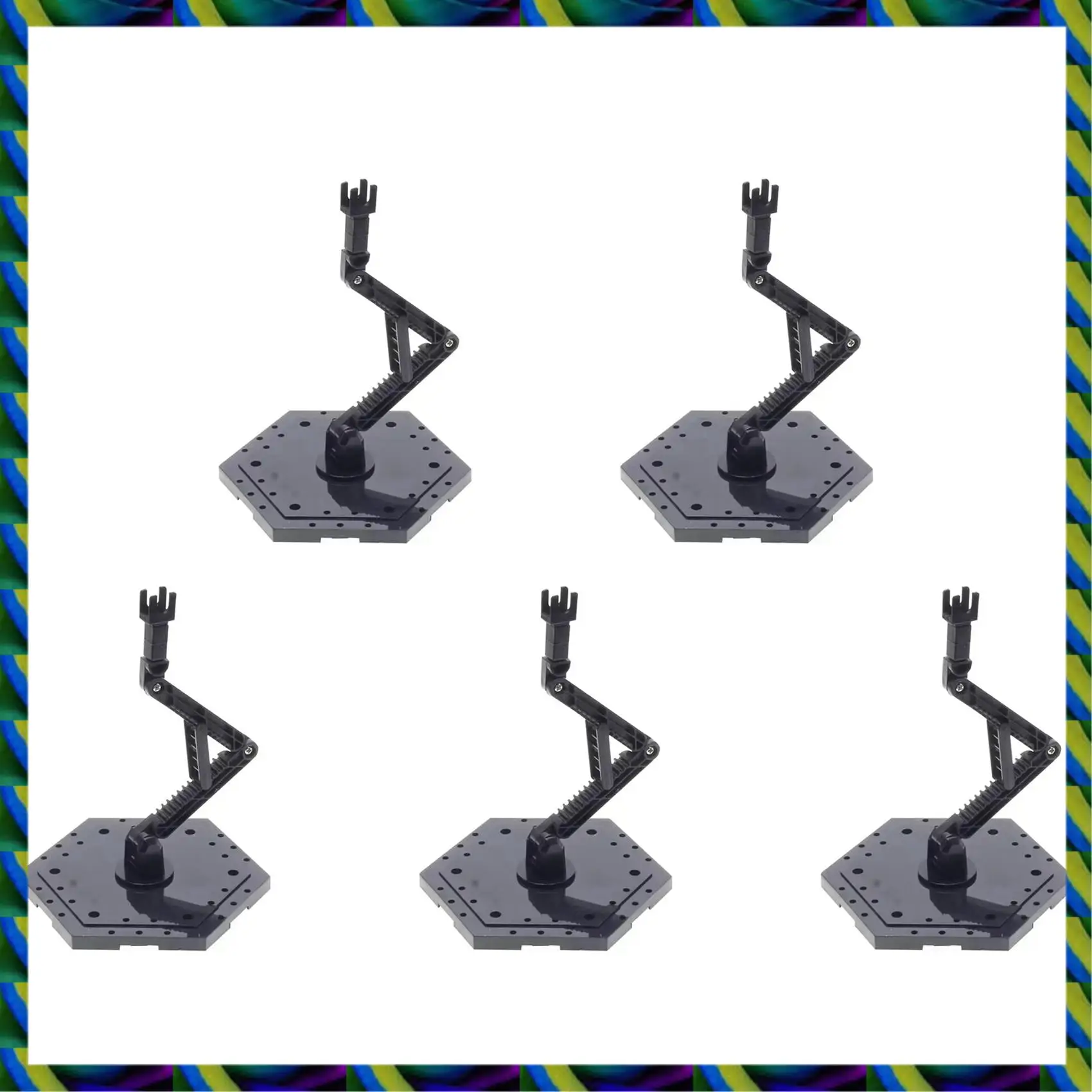 毎日 5X モデルディスプレイ棚、モデルディスプレイラック、ガンプラモデルスタンドアクションフィギュアスタンドと HG、RG モデルディスプレイ