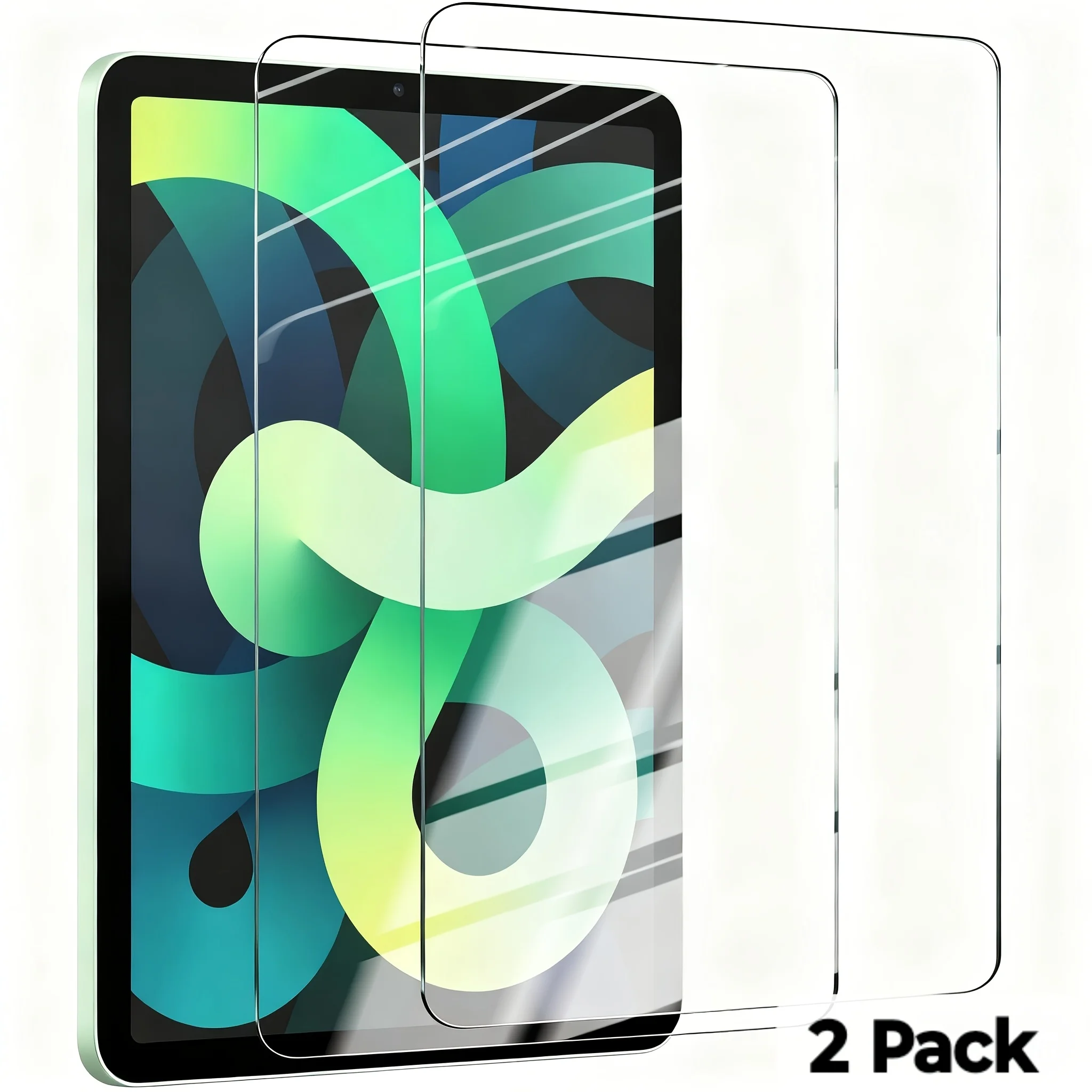 For iPad Air 4th/5th generation and Pro 3/4/5/6th generation screen protectors for iPad 10.9 inch/11 inch tablet 2piece tempered