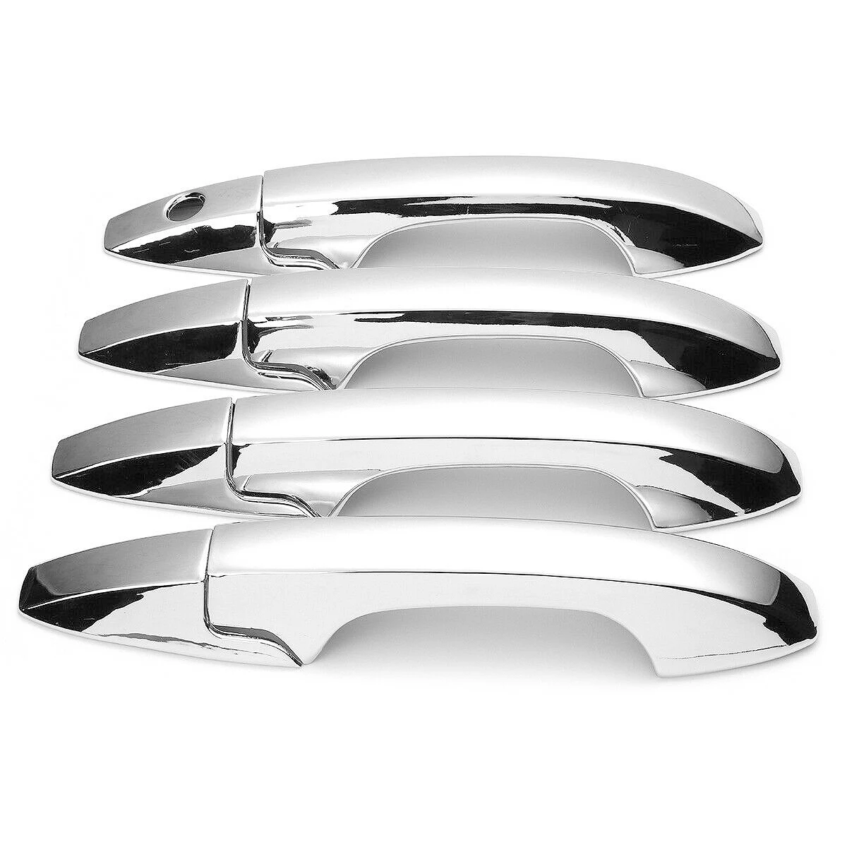 Car Door Handle Frame Sticker for Honda CR-V CRV SUV 2007 2008 2009 2010 2011 Car Styling Chrome