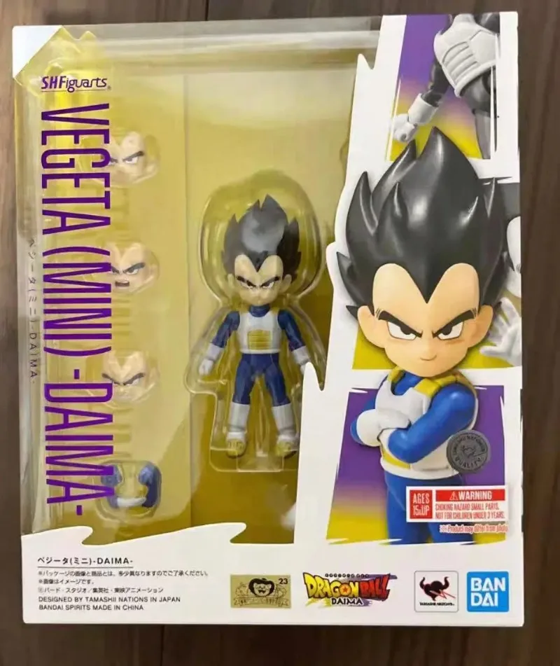 

Spot SaleBandai in Stock SHF Dragon Ball Majin Vegeta Piccolo Q Version TV New Animation Action Figure Toy GiftIn stock