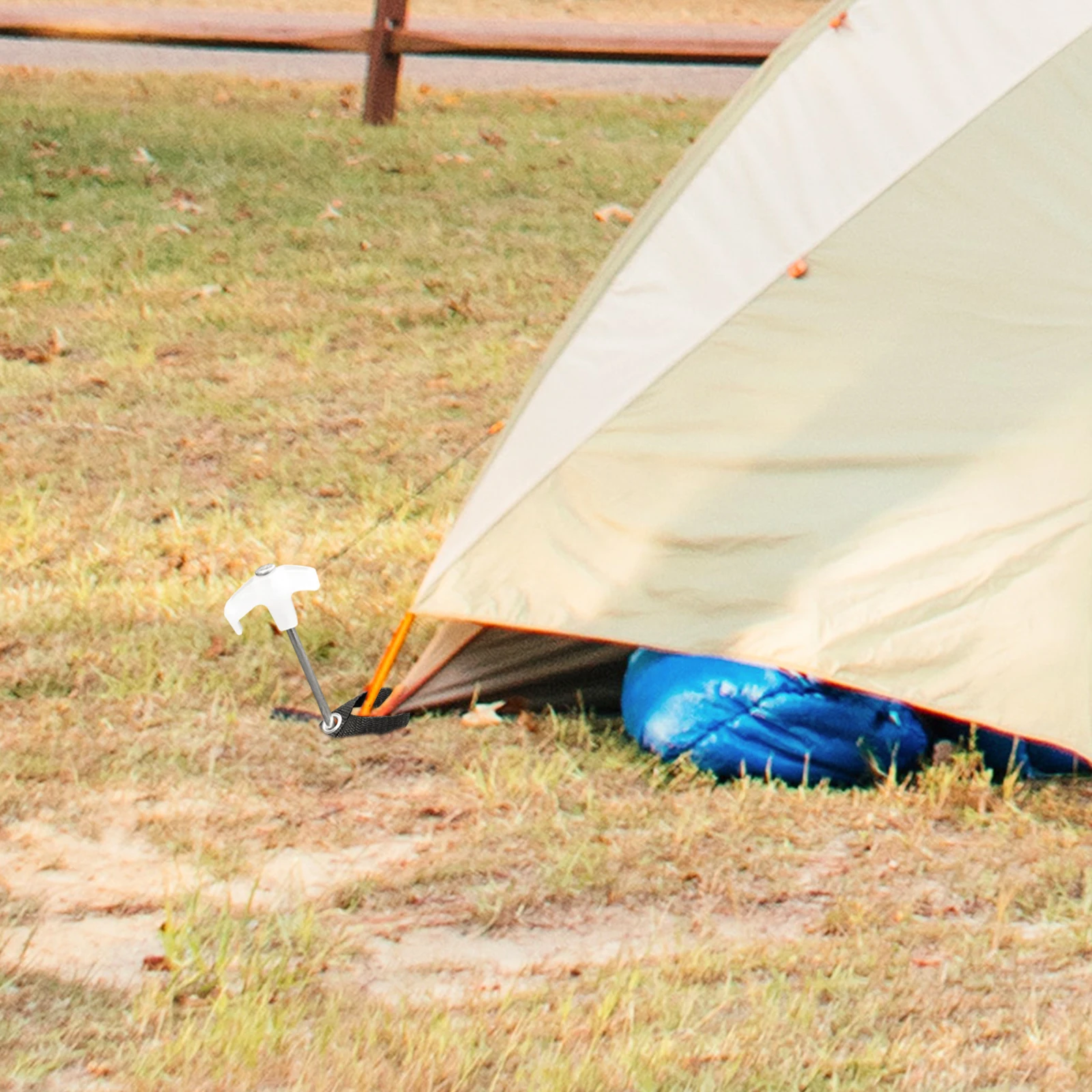 

8 Pcs Tent Awning Accessories Durable Material Camping Must Haves 2022 Outdoor Fabric Tie Downs Rope Small Size Store