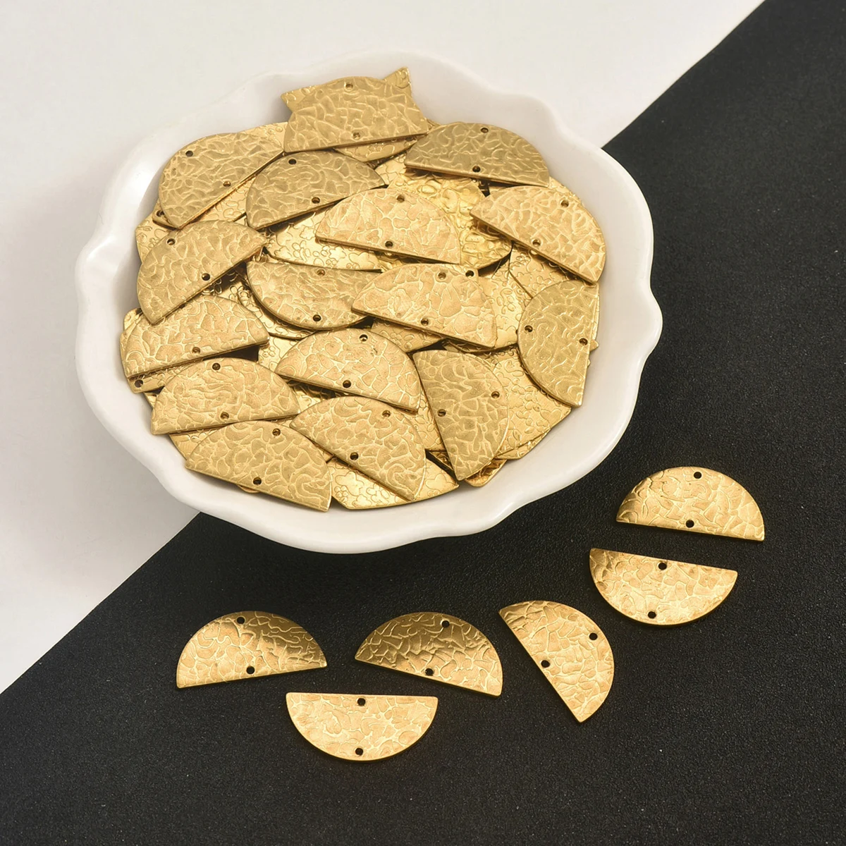 10PCS Brass Earring…