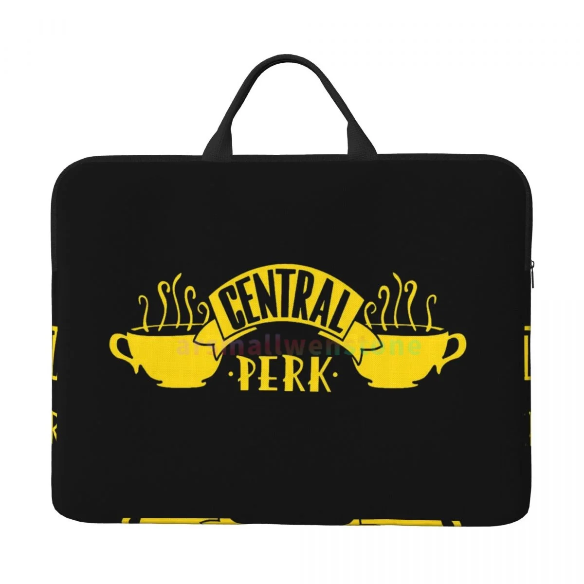 Classic TV Show Central Perk Friends Laptop Bag Computer Bag Office Business Travel 14 Inch Water Resistant Large Laptop Case