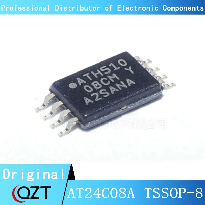 

10pcs/lot AT24C08A TSSOP AT24C08 24C08 TSSOP-8 chip New spot