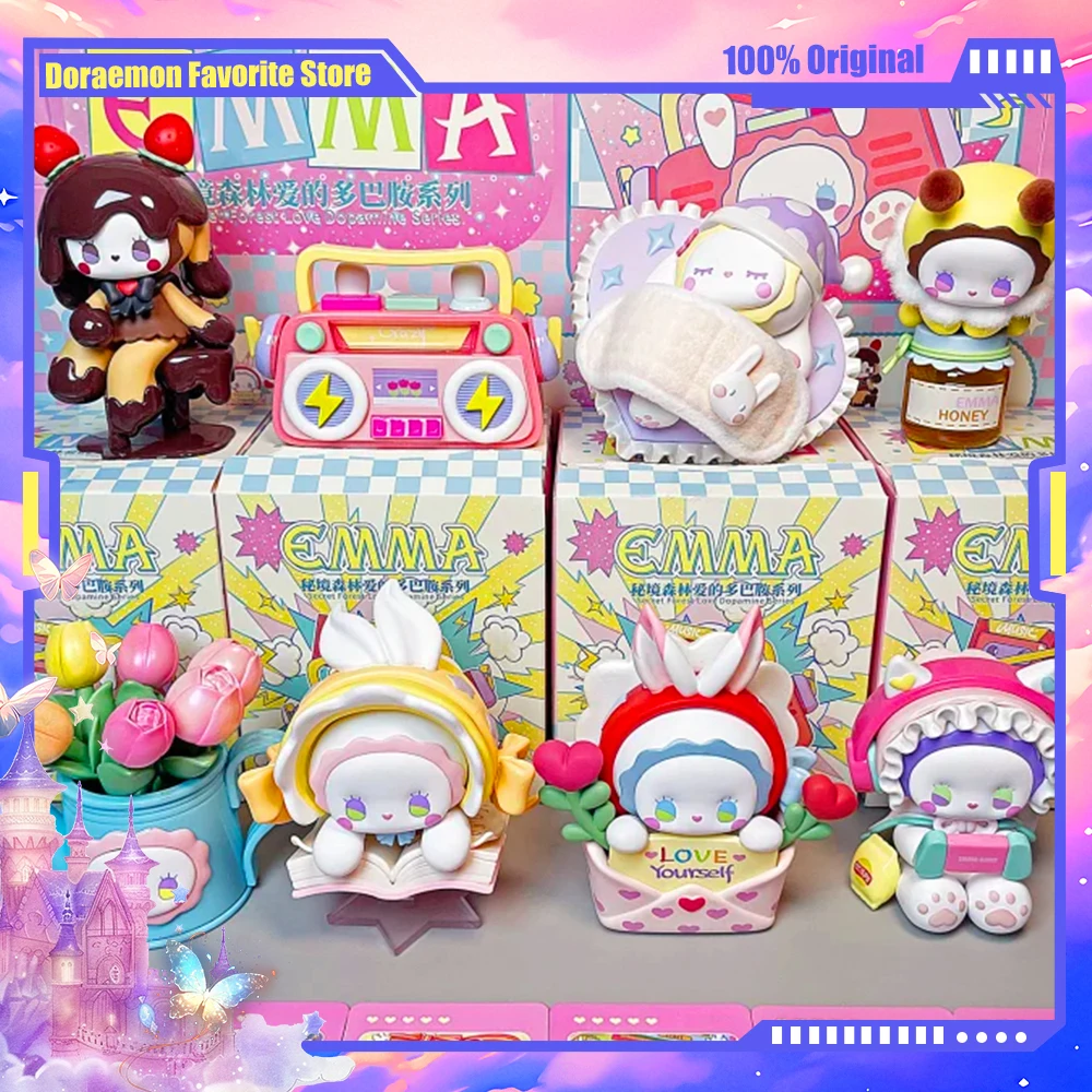 

EMMA Secret Forest Love Dopamine Series Blind Box Trendy Play Creative Doll Figure Ornaments Gift for Girls Decoration Cute Doll