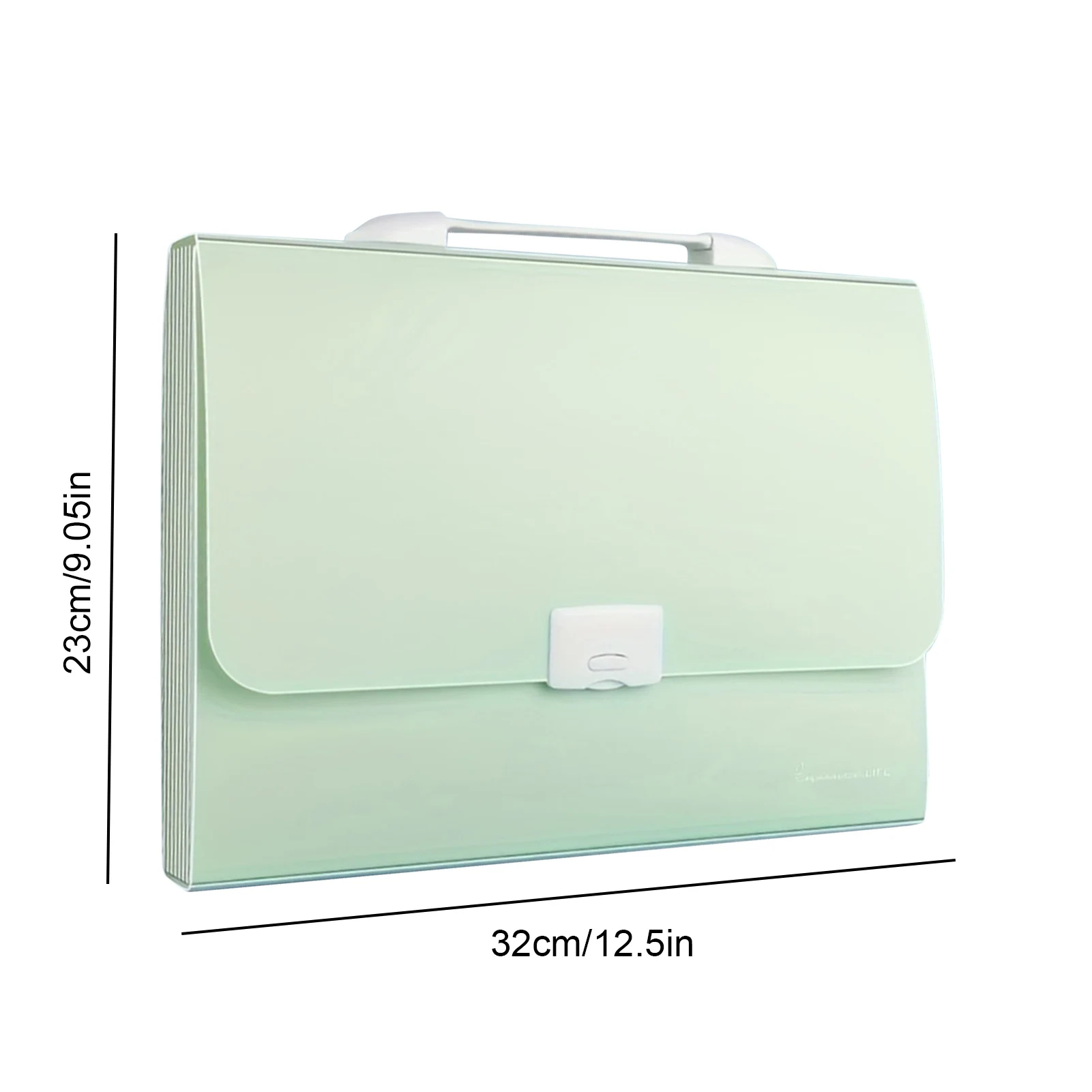 A4 حجم مجلد ملفات الأكورديون المنظم 13 جيوب توسيع حافظة الملف مع مقبض غطاء مقاوم للماء منظم مستندات الأكورديون #6