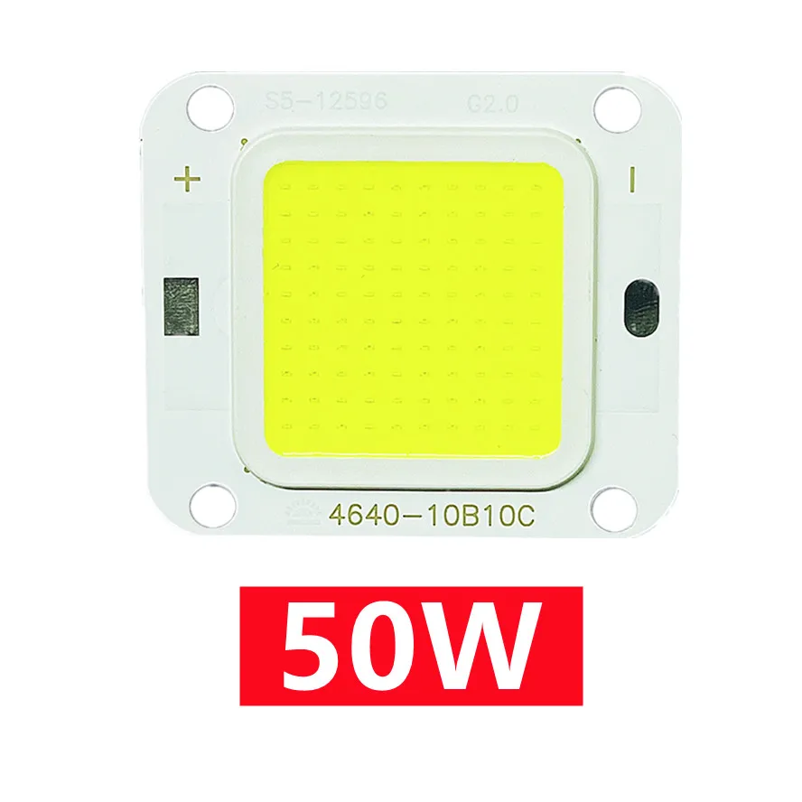 高出力cob LEDチップ,10w, 20w, 30w, 50w, 70w, 100w, smd,スポットライト,フリップチップのダイオード,diy,diy DC 27-36v