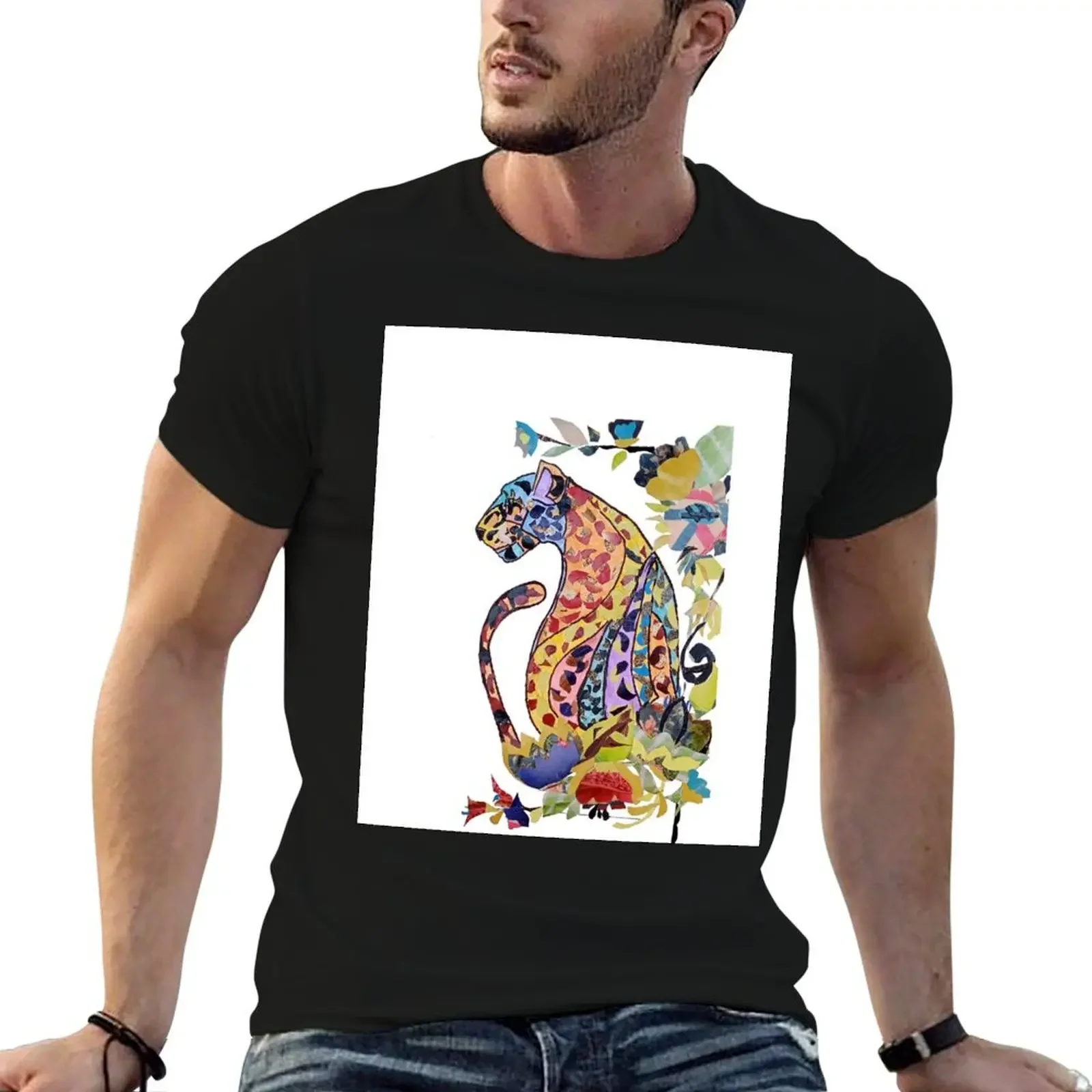 Wetland Jaguar - Pantanal Jaguar T-Shirt anime clothes rapper graphic tees compression shirt men