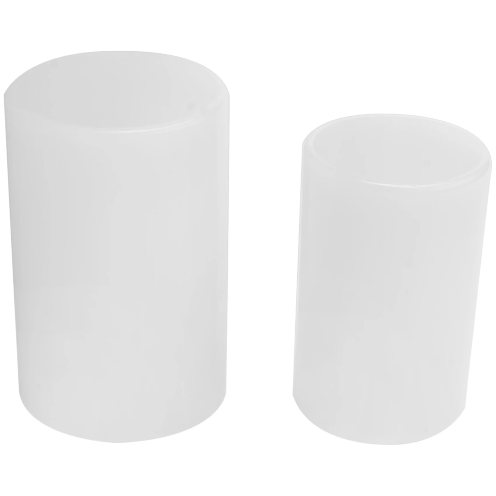 2 Sizes Cylinder Candle Molds Silicone Mold for Candle Making, Pillar Candles Resin Mould Epoxy Resin Casting Molds