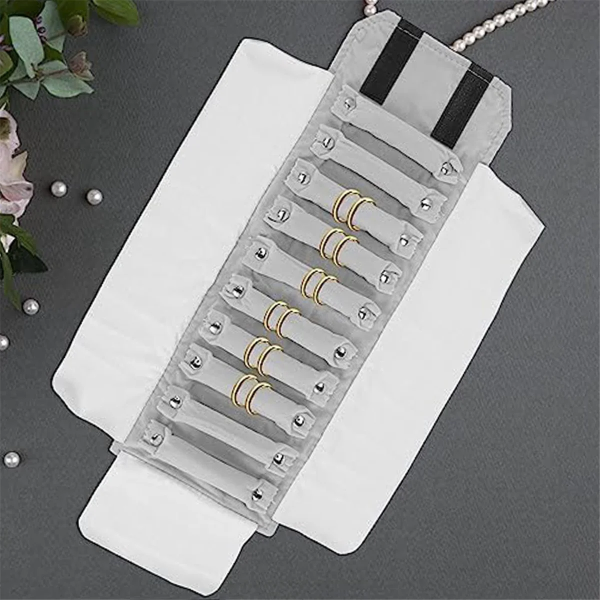 

Универсальная сумка для хранения колец, портативный футляр для ювелирных изделий, ожерелья, браслеты, футляр