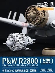 Magic Factory, Model Parts MF-7505/7506 Pratt & Whitney R2800 Engine Display version /Installed Version 1/48