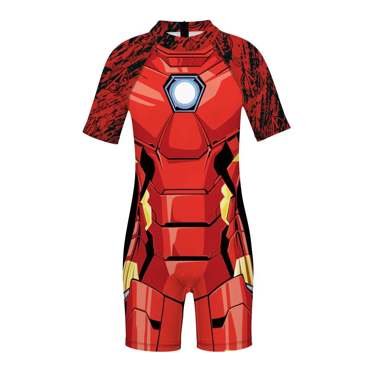 HOT Children's One-piece Swimsuit Animation Character Digital Printing Cos Suit