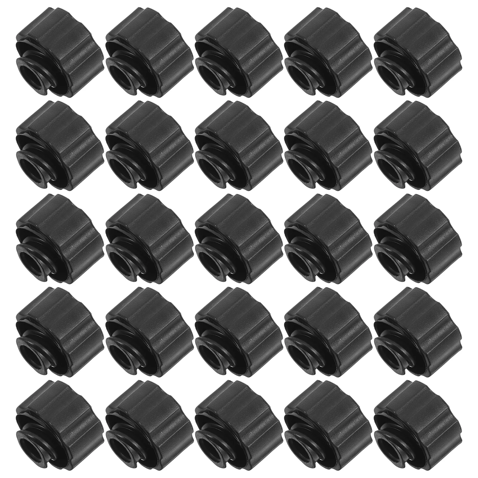 

40 Pcs Plug Cap Adhesive Tube Tips Tool Butterfly Needles Agujas Plastic Mother Glue