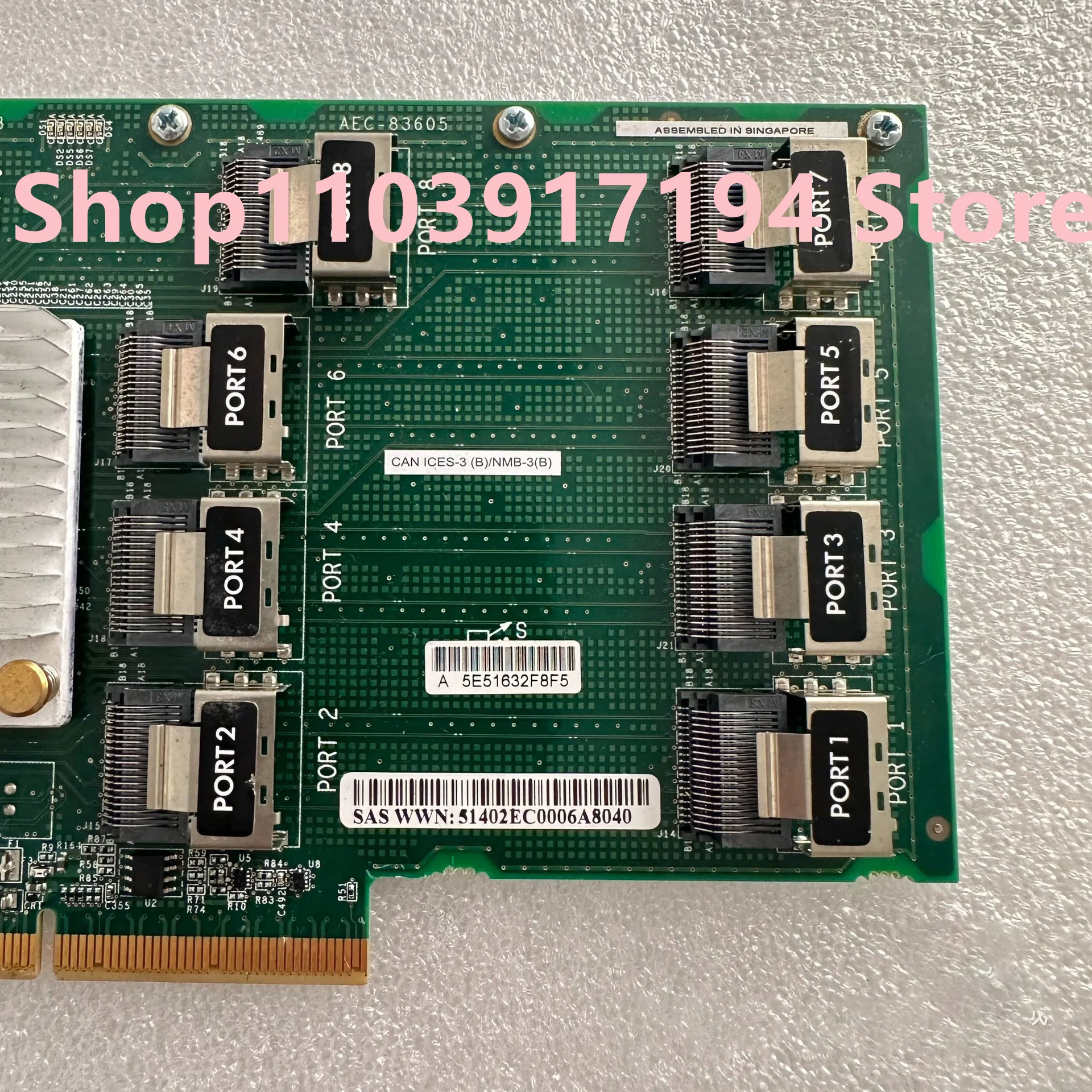 DL380 G9/G10 761879-001 AEC-83605 876907-001 727252-001 727253-001 Expansion card