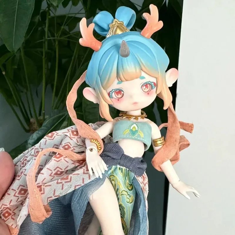 Nieuwe Penny Schatkist Eucalyptus Coating Youyou Luming Dunhuang Serie Blinde Doos Bjd Pop Mystery Box Verrassing Cadeau Ornament