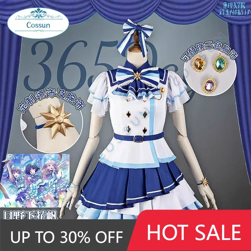 COSSUN LoveLive! Hasu No Sora Jogakuin School Idol Club 365 дней Momose Ginko Otomune Kozue Hinoshita Kaho Косплей Костюм Парик Sai