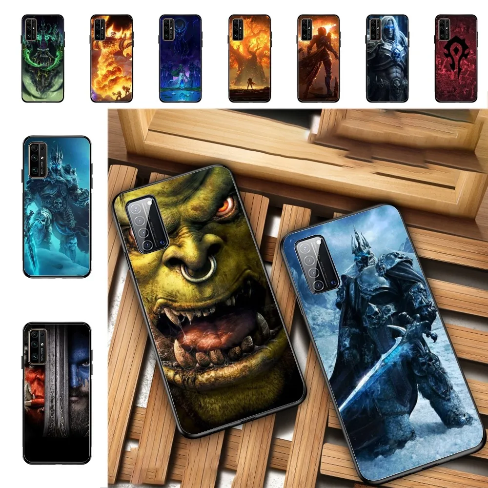 W-World Of W-Warcraft Phone Case For Huawei Honor 10 Lite 9 20 7A 9X 30 50 60 70 Pro Plus Soft Silicone Cover