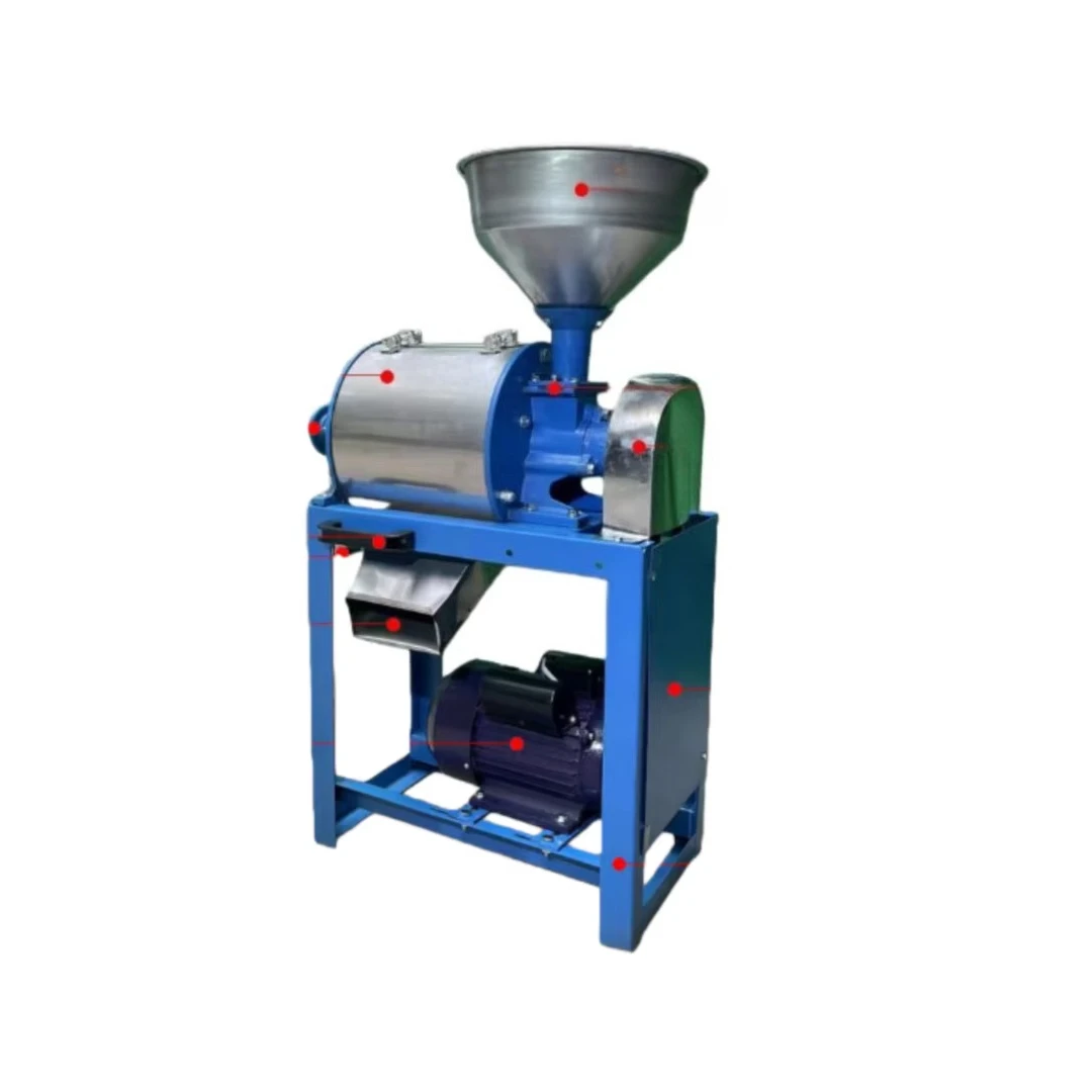 Efficient wheat flour grinder | Stainless steel construction | Powerful engine, durable motor bearings | Ideal for