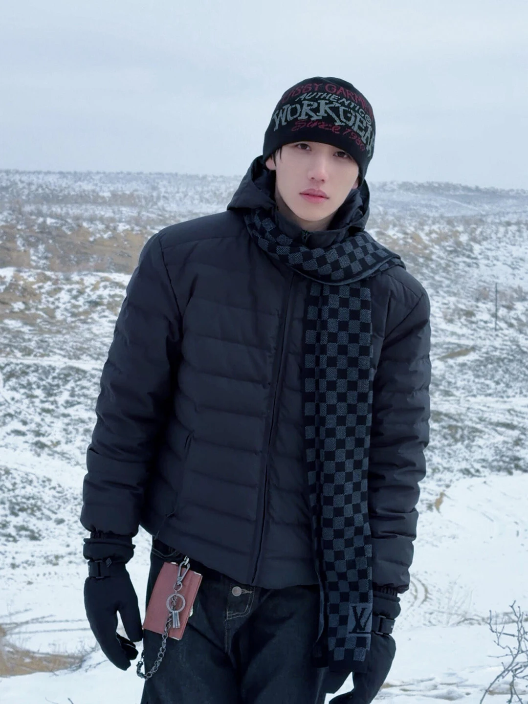 

Cleanfit American Sle Lightweight down Cotton Jaet Men's Winter Coat Slim Fit Hooded Pork Chop Design Thiened Long Sve