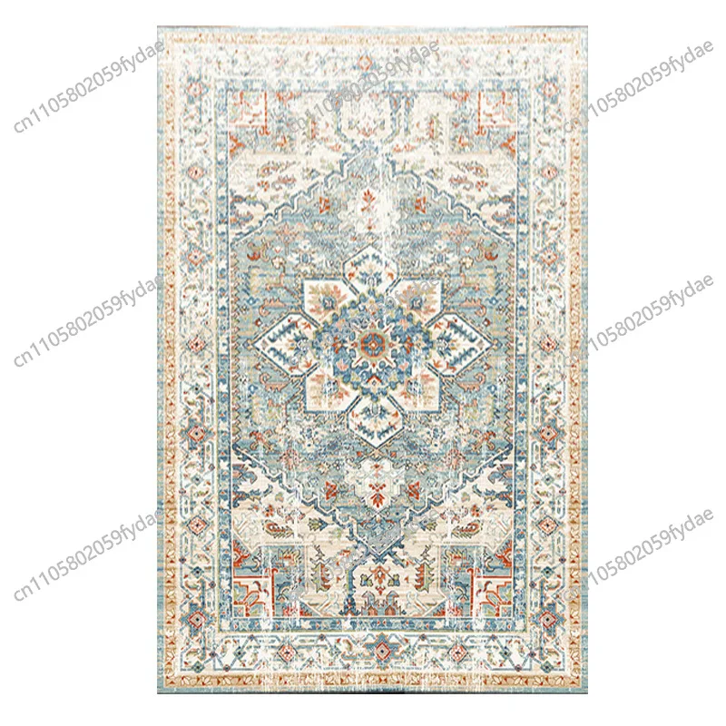 

Famous Bohemian Sofa Coffee Table Blanket Thickened Vintage Persian Turkish Bedroom Side Carpet