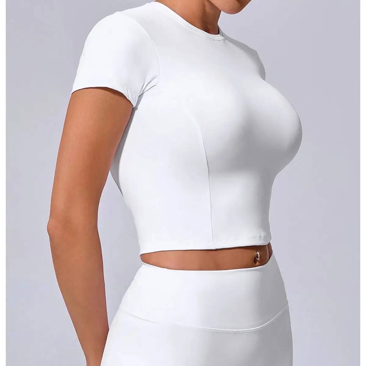 

2 Pieces Sportswear Yoga Set Gym Clothes Breathable Yoga Suits Women's Fitness Set Tracksuits Running Sports Top Gym shorts Set