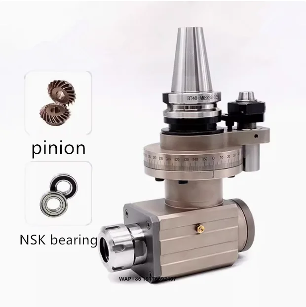 The Best Selling Machine Tool Equipment Right Angle Head Tool Holder Double Angle Head Milling Angle Head