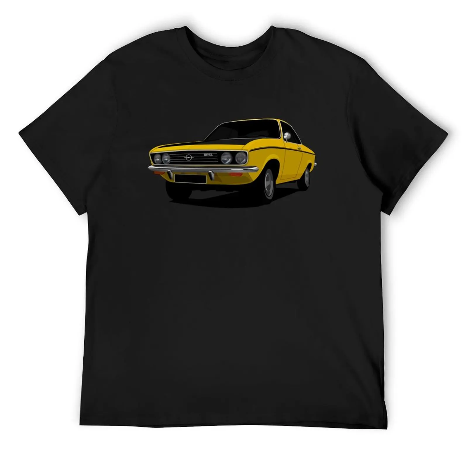 Manta A in yellow and black bonnet T-Shirt custom t shirt kawaii clothes fitted t shirts for men