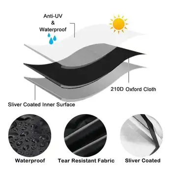 6 best sales 黒い椅子カバー - №6