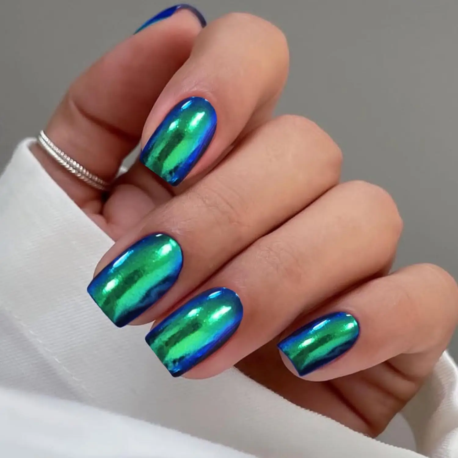 ジェルネイルステッカー グリッター ダークグリーン セミキュアジェルネイルストリップ ラップ UV/LED ネイルアート デザイン デコレーション アクセサリー