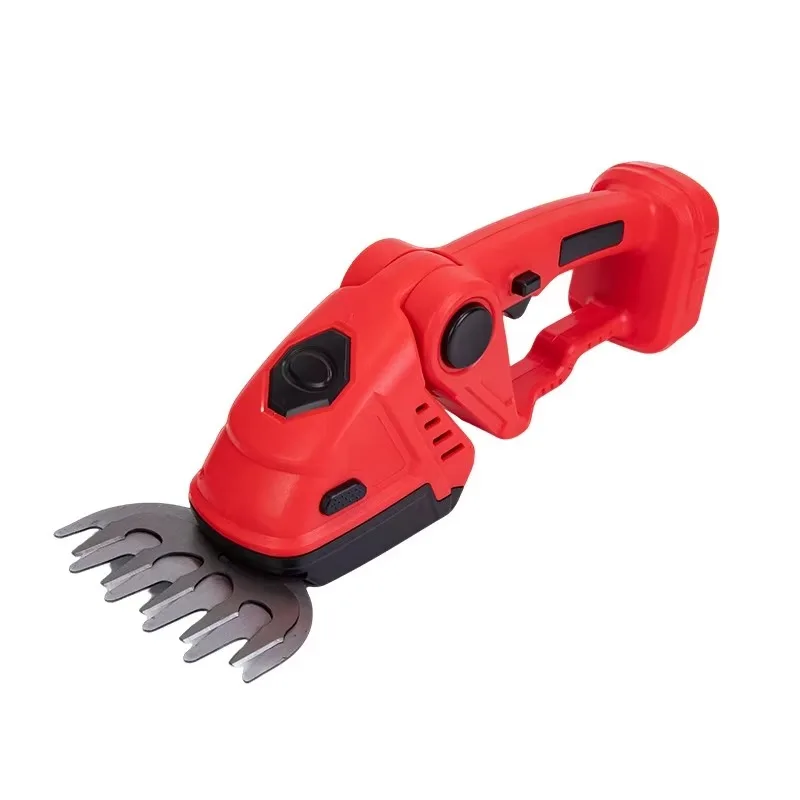 Electric hedge trimmer lithium battery single-handed multi-function trimmer lawn mower suitable for home garden fence