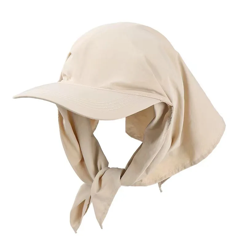 

Ins Popular Soild Color Quick-drying Baseball Cap Kpop Women Sun Protection Headscarf Hat Summer Outdoor Sunscreen Beach Hats