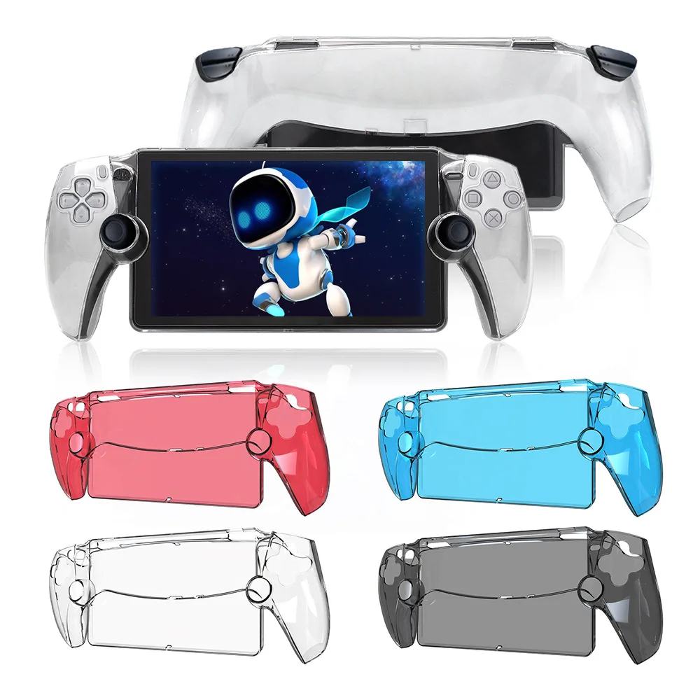 Transparent Protection Cover Shell For Sony PlayStation Portal Game Machine Shockproof Anti-Scratch Case for PS Portal Console