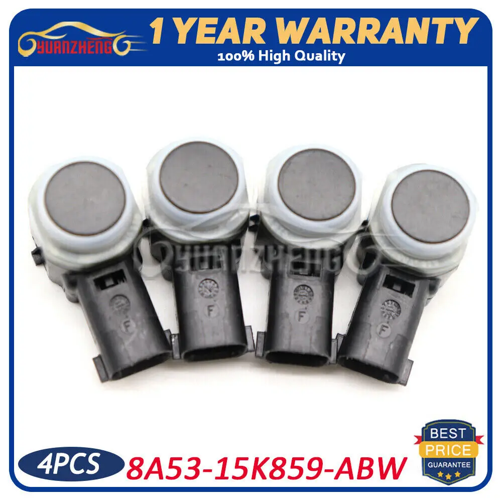 4P 8A53-15K859-ABW PDC Parking Sensor Fit For Ford Edge Expedition Explorer Flex Focus Fusion Taurus Lincoln MKS MKT MKZ Mercury