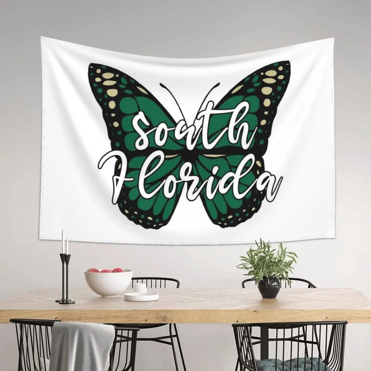 

South Florida Butterfly Tapestry Cute Room Things Room Aesthetic Wall Decoration Bedroom Deco Tapestry